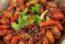 超級(jí)好吃的干鍋蝦，聞著香，吃著爽！